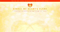 Desktop Screenshot of kindlemyheartsflame.org